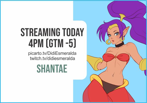 ⭐Streaming Now.

picarto.tv/DidiEsmeralda
twitch.tv/didiesmeralda