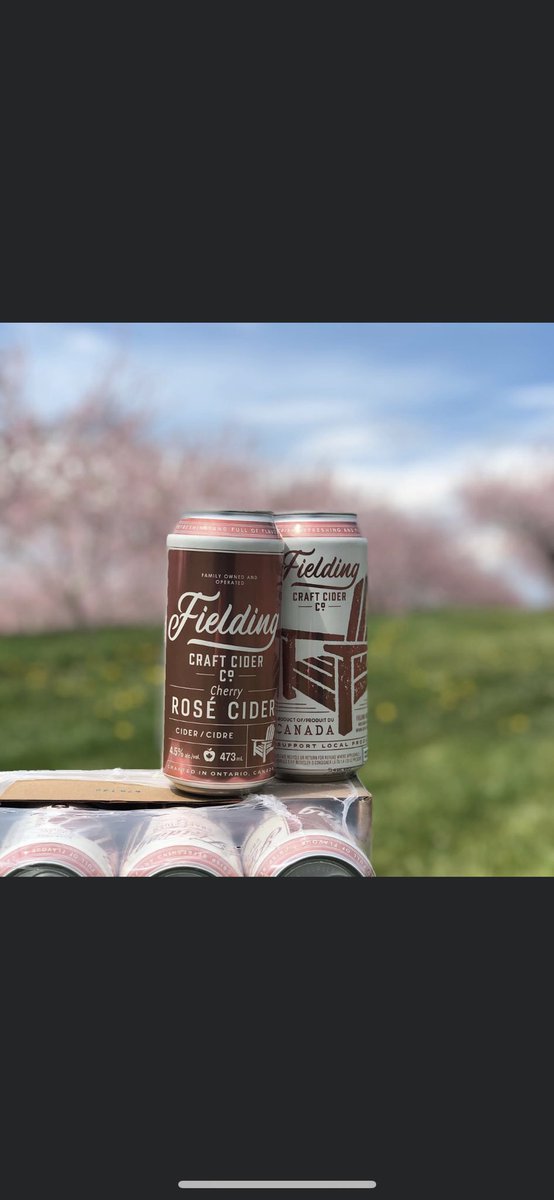 We just released this beauty for the #longweekend Rose Cider!
Local cherries from <a href="/Cherrylane3/">Cherrylane</a> and local apples from Mountainview Orchards!  Available for pickup at the Wine Lodge! <a href="/FieldingCider/">FieldingCraftCiderCo.</a>