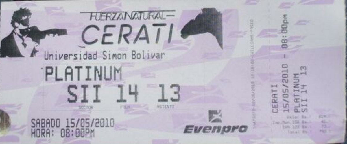 Justo hoy son 10 años del show de <a href="/cerati/">Gustavo Cerati</a> en Caracas. Les voy a contar como por un simple tuit se generó una leyenda urbana rockera. Aquí la entrada de ese día. Fue un concierto brutal con un sonido y vibra Increíble. Todos salimos felices y tocaba AfterParty oficial...➡️SIGUE➡️