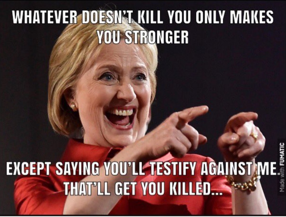 ClareTerice's tweet photo. @disneyplus Thought it was about #CrookedHillary... #killerhillary #hillarymistressofevil #evilhillary 👿 https://t.co/x8RLtGwAl7