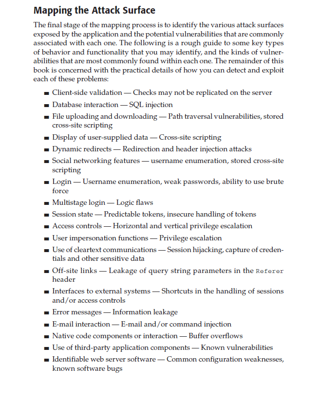 bentayebxsalah's tweet photo. From The Web Application Hacker's Handbook
#securiteinformatique #ethical_hacking #webmaster #developpementweb #developpeur #pentest #security #cybersecurite #DevOps #Web #BugBounty https://t.co/DUqgIB9wpK