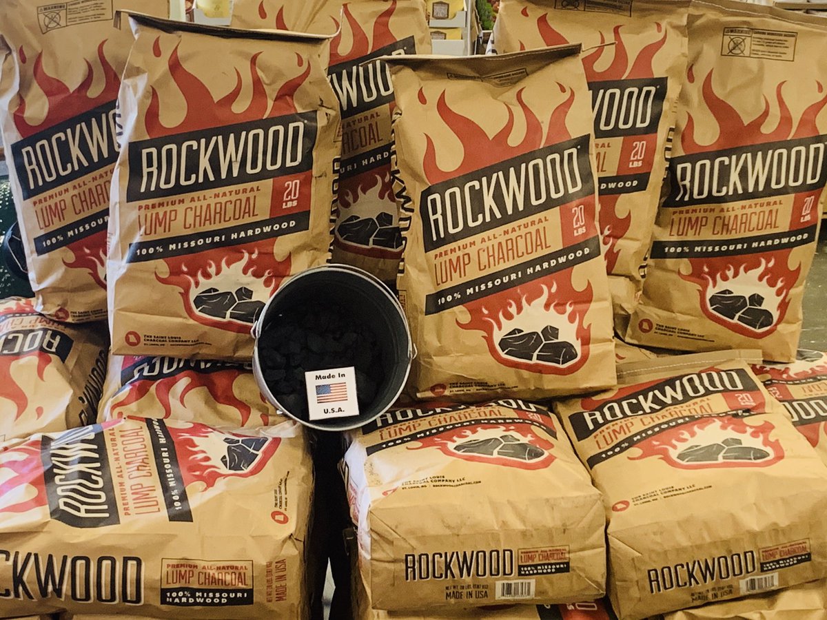 Lighting up the grill this weekend??  We recommend Rockwood Natural Lump Charcoal!   100% Missouri Hardwood.  Burns hotter, cleaner and longer. Available for curbside only- Lewes, De location. 

•
#rockwoodcharcoal #madeinusa #kitchenandcompany #lewesde #shoplocal #lumpcharcoal