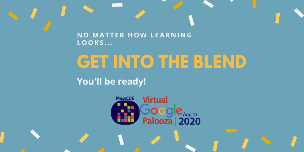 Registration is now open for this summer's Googlepalooza, with focused sessions in support of teachers and administrators in Blended and Online Learning environments. bit.ly/2Tb13zz