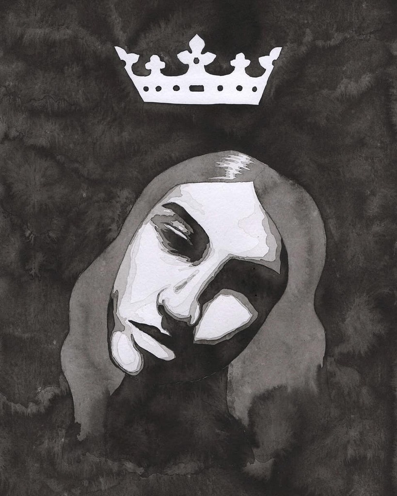EgregiousArt's tweet photo. Crown, ink portrait. . . .

#art #illustration #redditgetsdrawn #portrait #painting #sketch #artshare #illo  #crown #artistsupport #artcommunity #artistsoninstagram #ink #royal #artsy #beautifulbizarre #arte #instaart #picoftheday #traditionalart https://t.co/vDZl4nNvl4 https://t.co/13EoiDMiE3