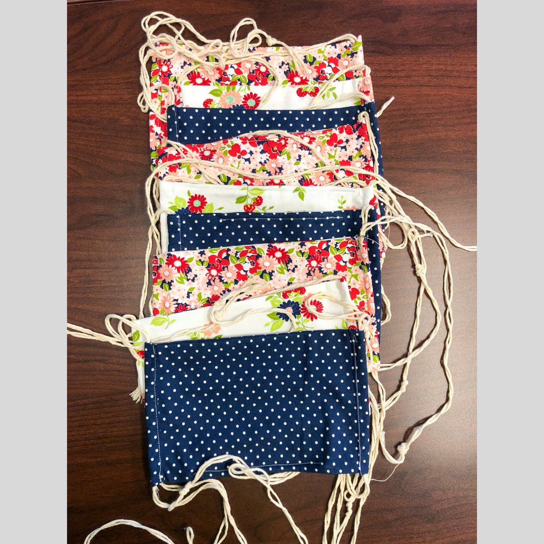 Many of our homeless young women are the #essentialworkers you see at the grocery stores and restaurants. Our young women are wearing the masks you #donate to prevent community spread at work, even if they don't have symptoms. Disposable &amp; stylish cloth masks are appreciated!