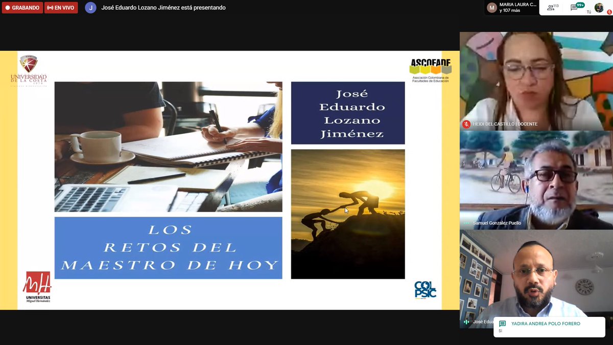 CURNHumanidades's tweet photo. @Carlos_AlmanzaA @uninunez Estamos en el #DiaDelMaestroYMaestra con el Seminario Internacional "Retos del Maestro Hoy" en @Uninunez. 

Maestros y Maestras comparten perspectivas, experiencias y retos del proceso educativo hoy, con una visión de futuro.

Únete a la conversación en https://t.co/x88dIQg4KO https://t.co/xSV9RVKGCN