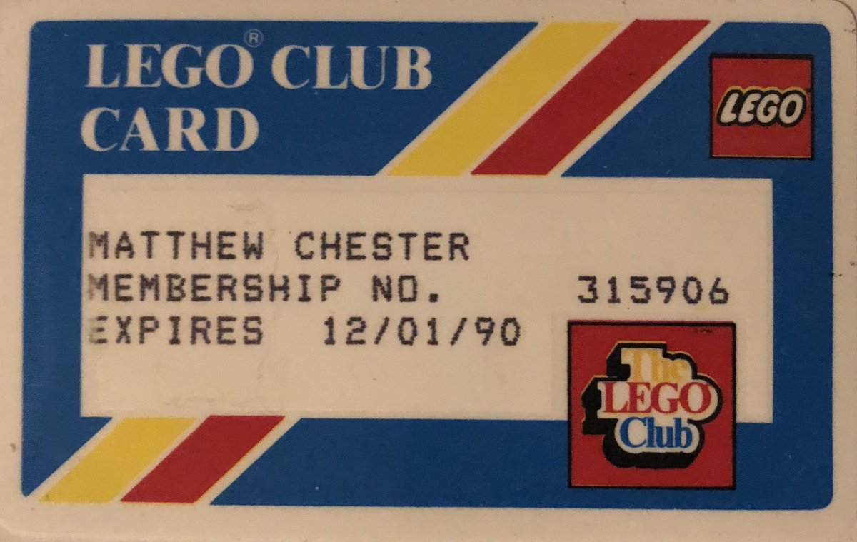 DrMattChester's tweet photo. ⁦@LEGO_Group⁩ my dad just found this. Expired 30 years ago!!!
#legoforever #legoclub https://t.co/O4SuNRqoSw