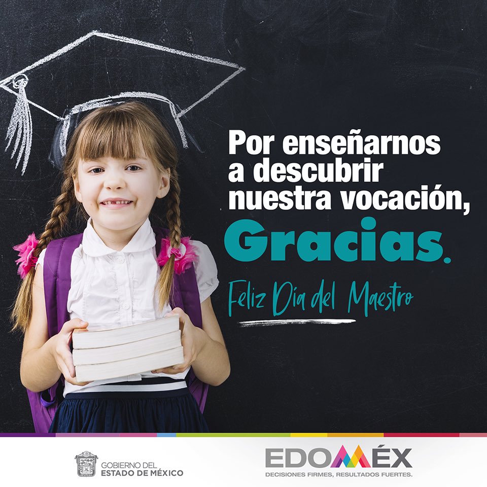 alfredodelmazo's tweet photo. Feliz #DíadelMaestro a las mujeres y hombres que todos los días preparan a las y los niños y jóvenes mexiquenses. https://t.co/z8S4msY6Ts