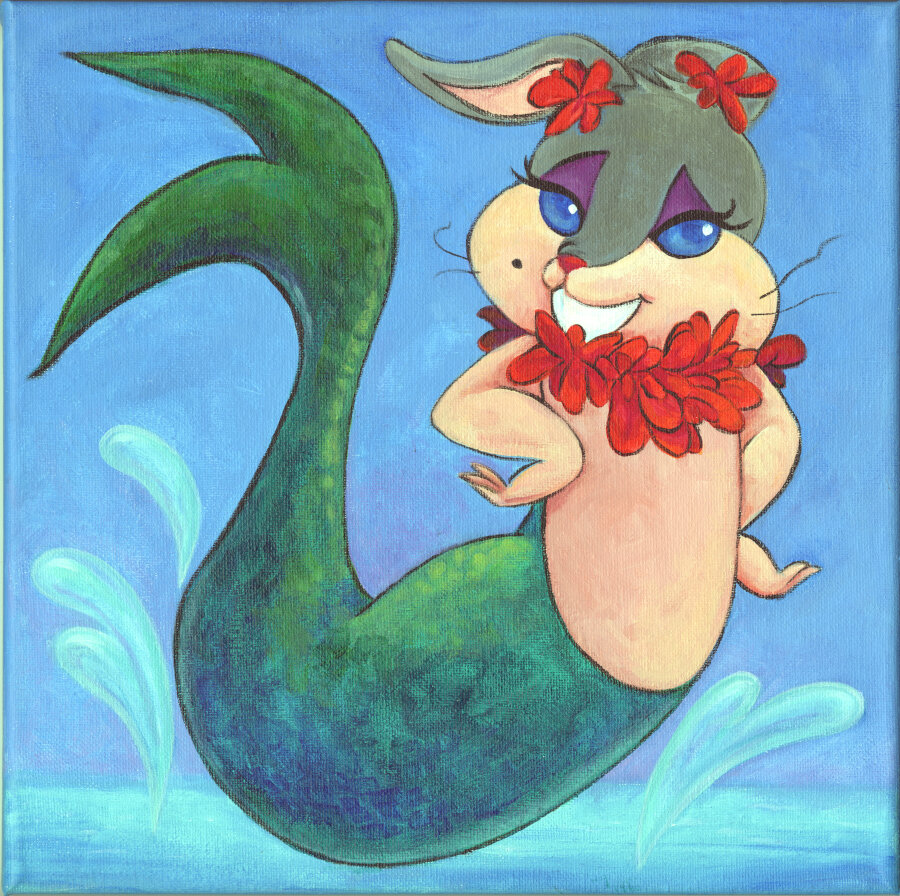 ChuckJonesCentr's tweet photo. Water, water, every-hare, and not a drop to drink. (with apologies to Mr. Coleridge). Tomorrow night is the night! Will you be the winner of your favorite work of art? Register and bid today at https://t.co/D99vLEyqya! #reddotauction #charityartexperience #fundraiser https://t.co/jH1VtX5WQj