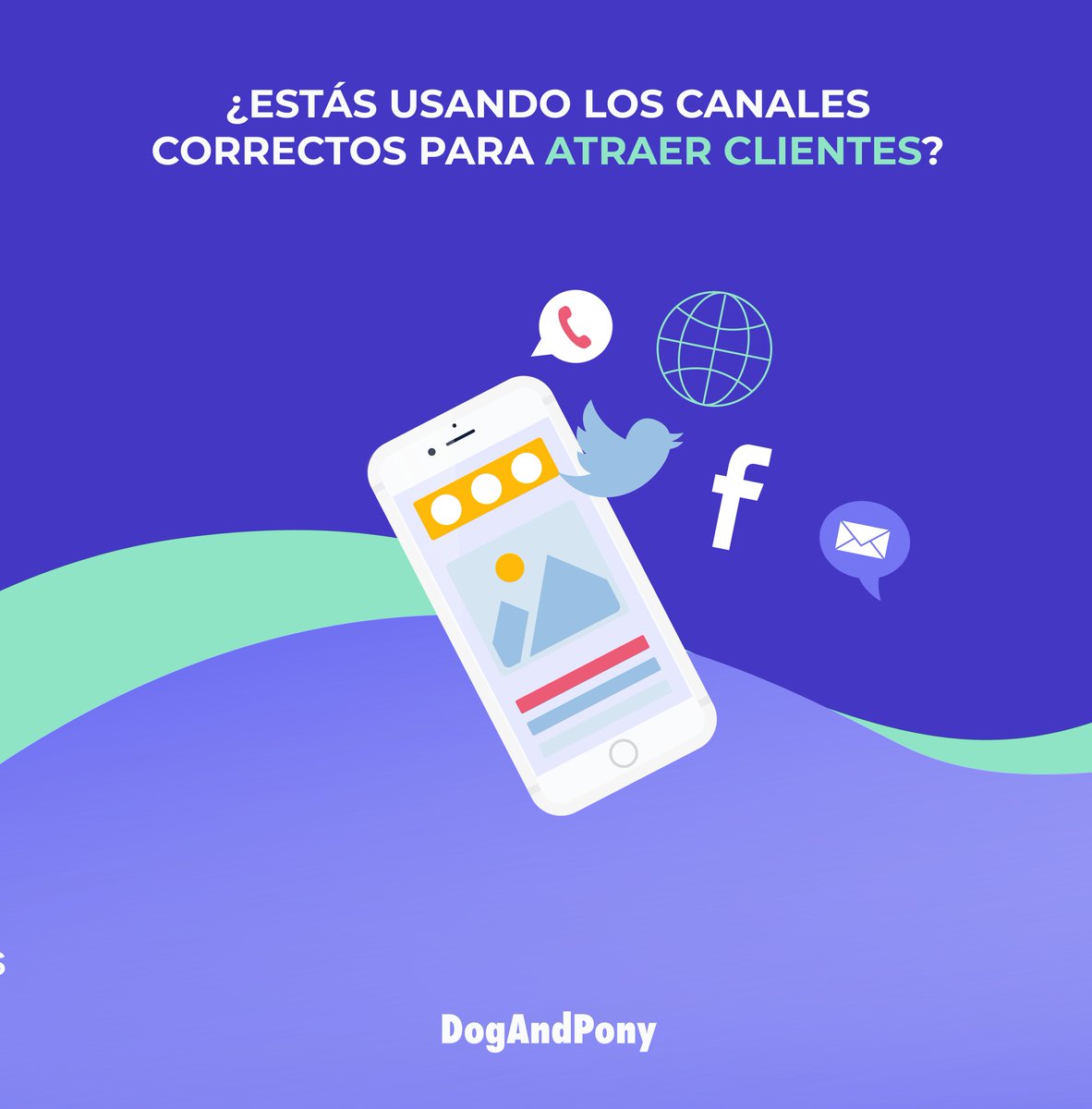 📈🎯El canal que definas debe estar acorde a tu publico objetivo y tu producto, empieza haciendo pequeñas y baratas pruebas en los medios que consideres conveniente. 
En DogAndPony realizamos un análisis de tu negocio en medios digitales GRATIS.
#business #branding #socialmedia