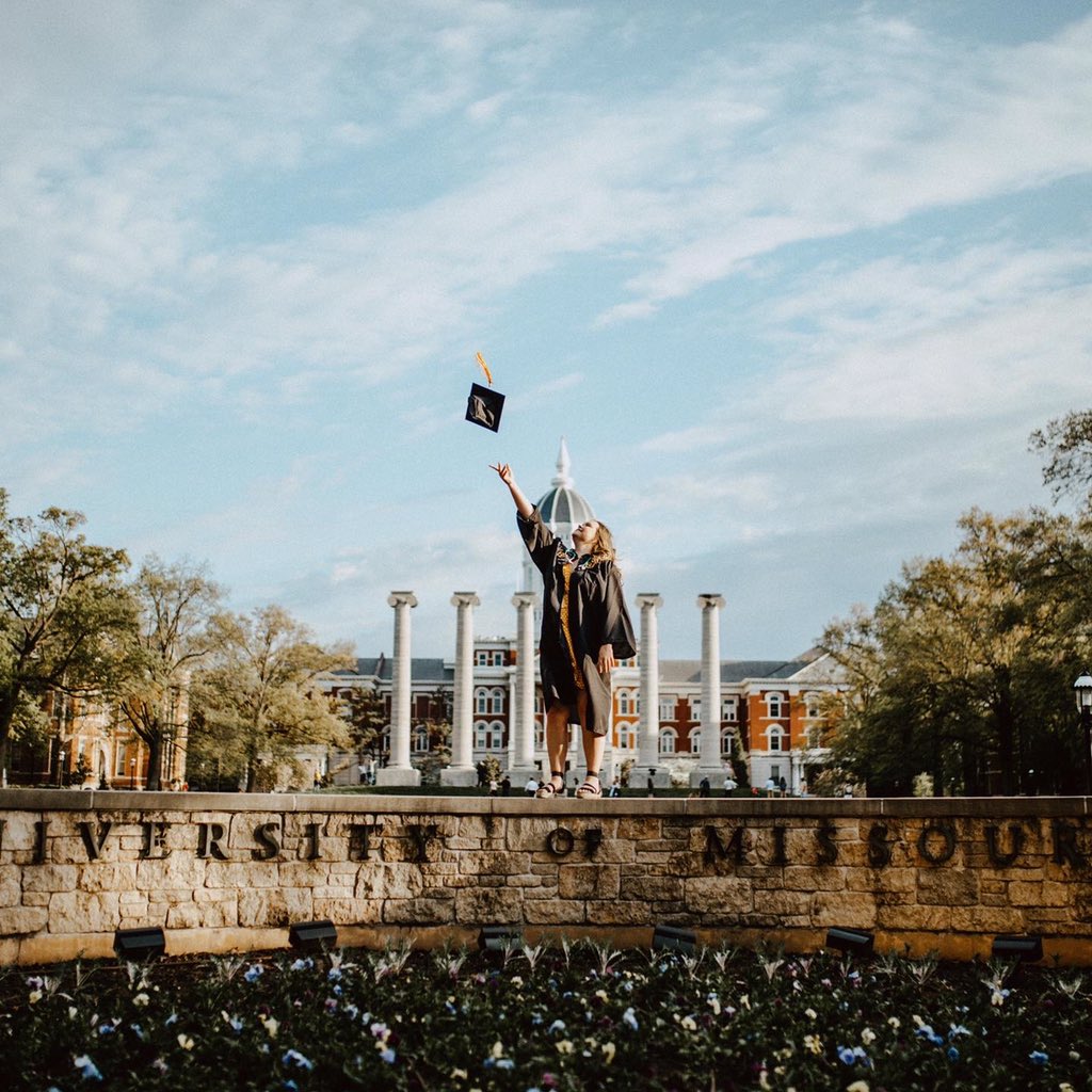 Cardinalphan's tweet photo. Congratulations Anna Sutherland, Mizzou Sinclair Nursing Class of 2020 #MizzouMade https://t.co/RCvjoU0zqc