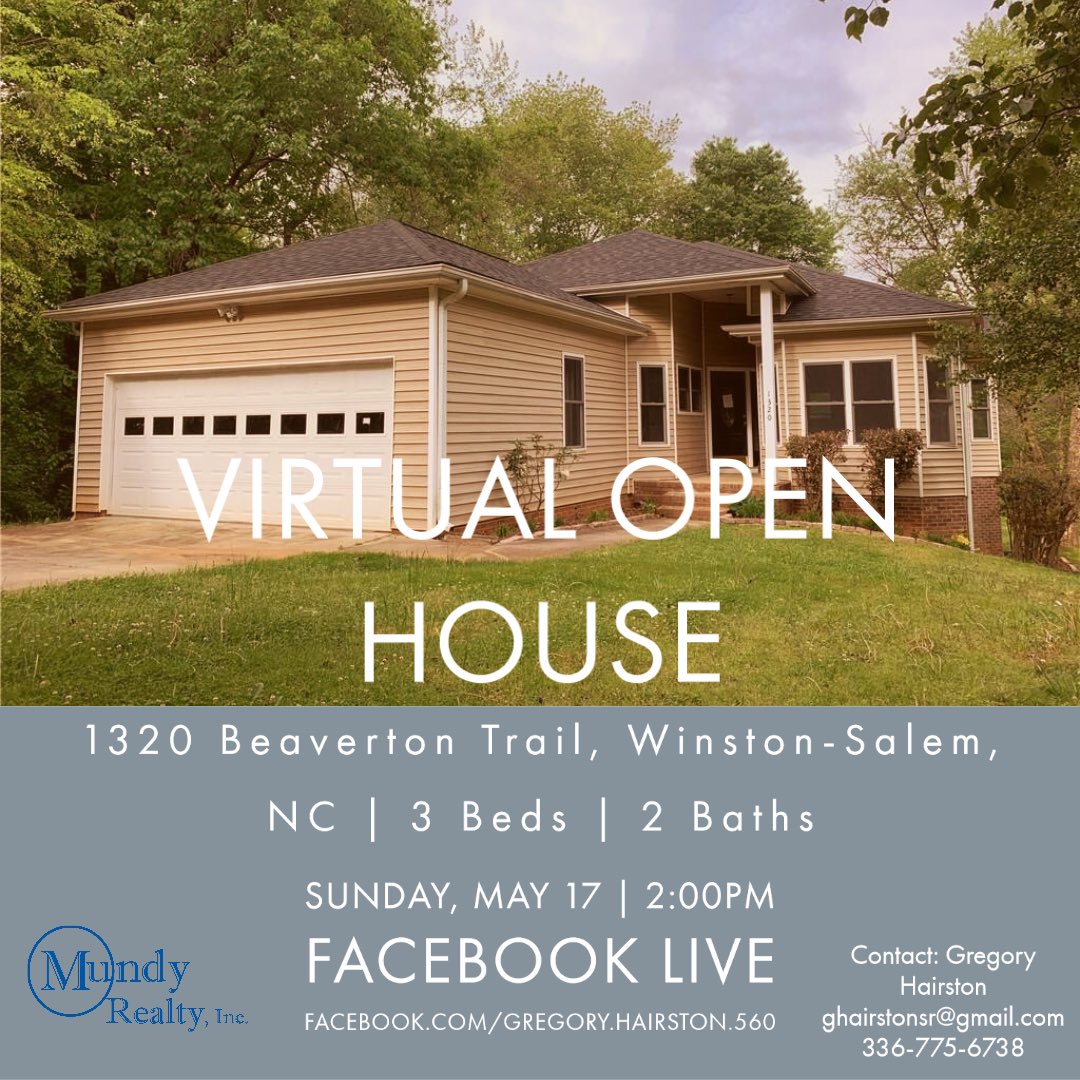 Hairstongiving's tweet photo. Join me for this open house for this new listing. This is an exciting opportunity for potential home buyers. #openhouse #greatlisting #homeforsale #homeforyou https://t.co/LLdzTur2Hy