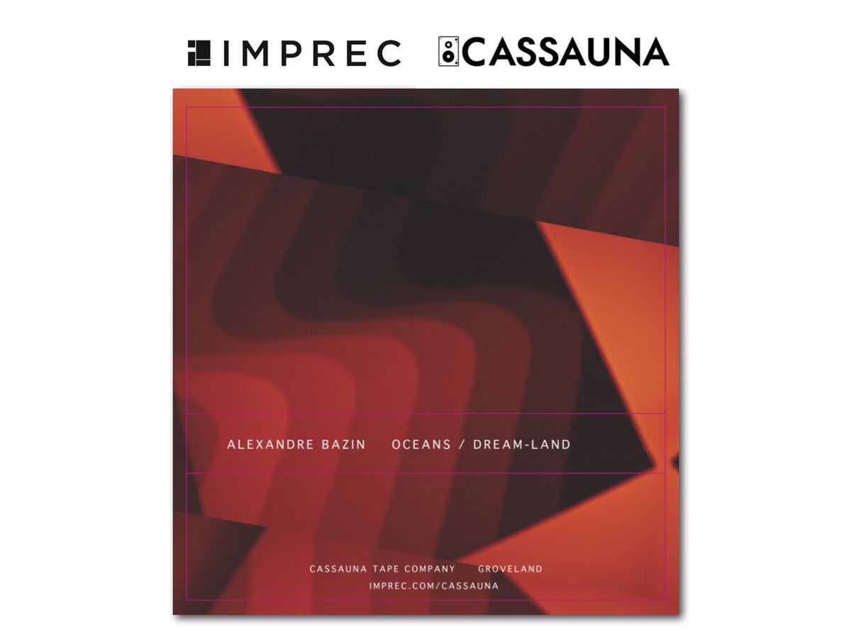 alexandrebazin's tweet photo. So happy to announce that my album “Oceans/Dream-Land” will be released on Important Records/Cassauna.Minimalist music, and electro-acoustic compositions combine Marimba, Organ, piano and synthesizer. Concrete piece composed for GRM concert. #importantrecords @imprec @Ina_GRM https://t.co/UXDK4HvoWK