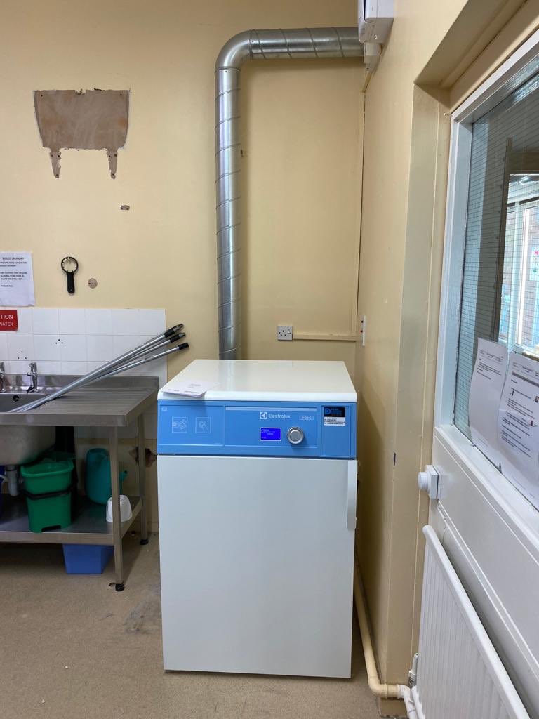 A busy week installing some of the <a href="/ElectroluxProUK/">Electrolux Professional UK & Ireland</a> PW and PD machines for <a href="/Derbyshirecc/">Derbyshire CC</a> and @homegroup