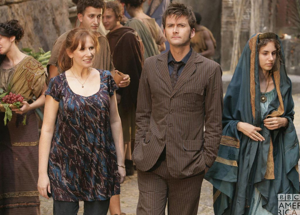 DoctorWho_BBCA's tweet image. It's #VolcanoDay. 

Today starting at 2pm ET, travel back to Pompeii with Whovians from around the world as well as some special guests for a rewatch of 'The Fires of Pompeii'! 🌋 #DoctorWho