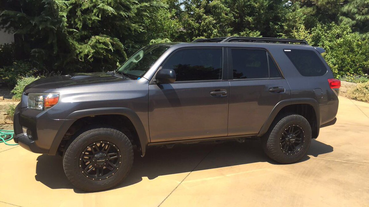 jesse_mcdonald's tweet photo. @BarstoolBigCat you can buy the naming rights to my 2011 Toyota 4Runner. Name goes on license plate, 7 characters maximum. Will tweet @ you every time I go adventuring. https://t.co/kFLXkfNyfx