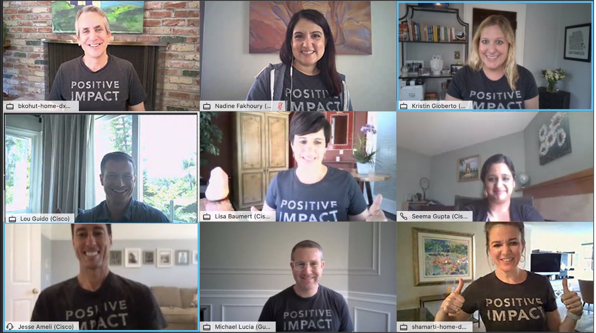 Positive way to end a Friday! #wearecisco  #lifeonwebex