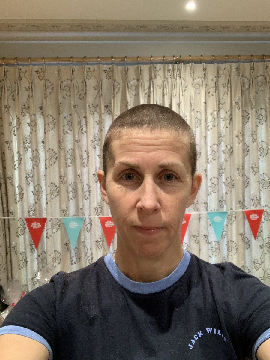 tamalyandrews's tweet photo. Amazing day today raising money for the @BrainTumourOrg by doing a raffle and shaving my head. I’m a nurse and was diagnosed with a brain tumour in Oct. I wanted to play my part and make a difference!! I’m pleased to say today I raised £3800 and hopefully @Barclays will add £1000 https://t.co/lD8zcjpLDZ