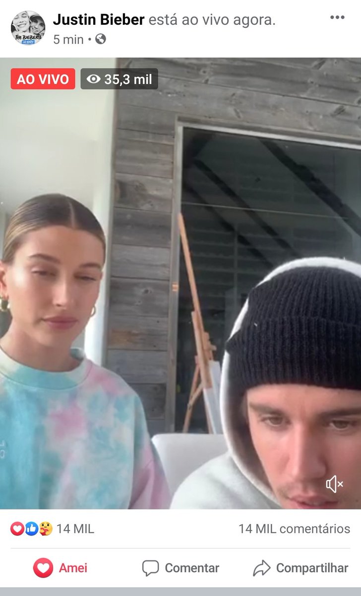 JUSTIN BIEBER AO VIVO VUA FACEBOOK.