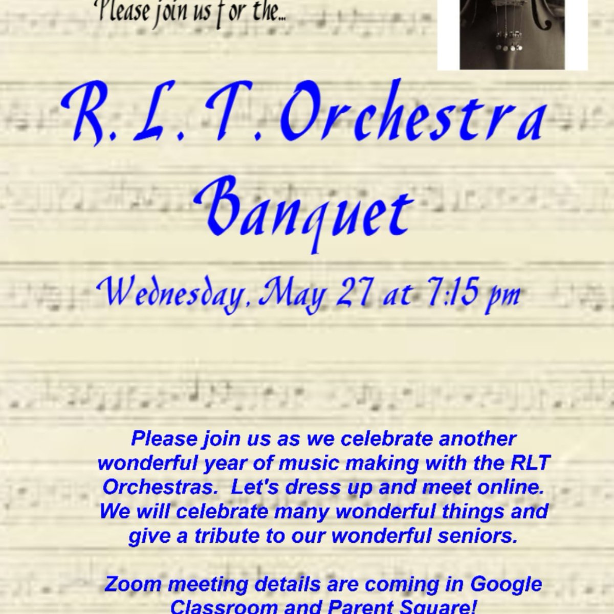 rlt_orchestra's tweet photo. RLT Orchestra Students and Parents: Mark you calendars! https://t.co/VVmFA3YWSW