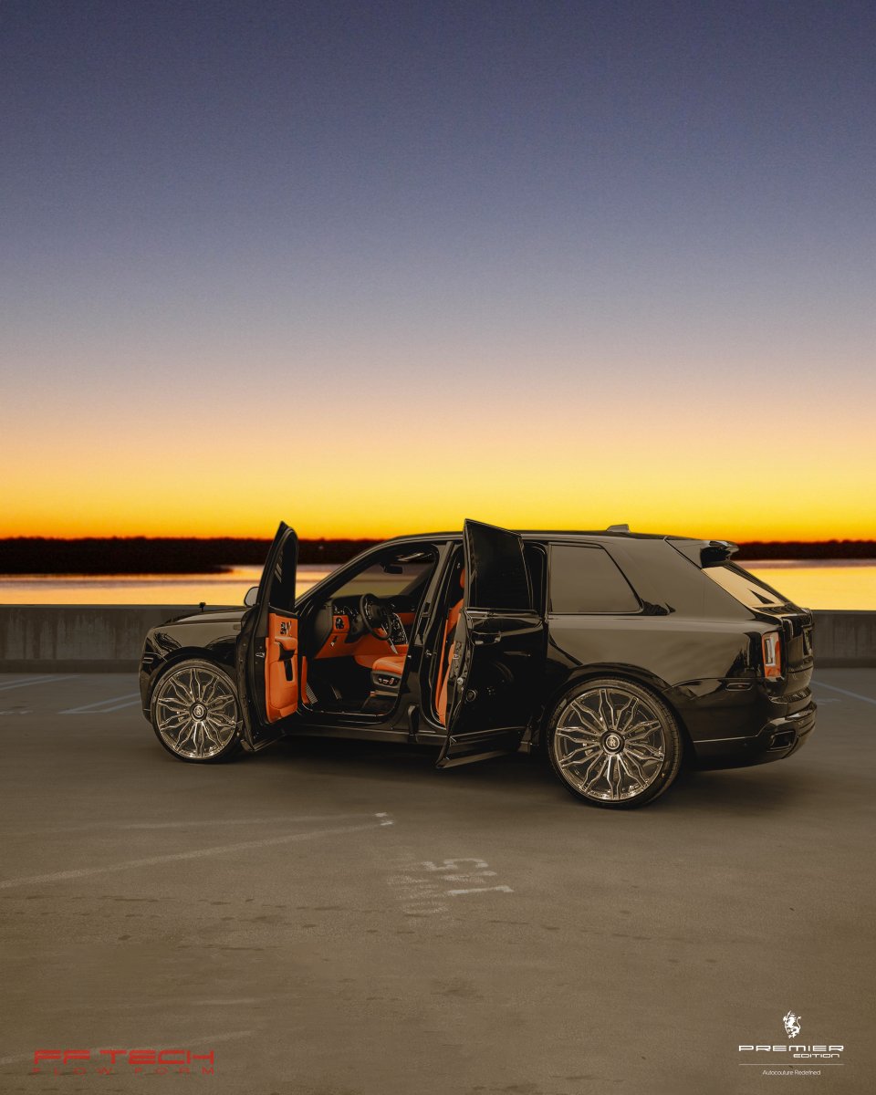 premieredition's tweet photo. Premier Edition bring you some with class and finesse 
Vehicle: Rolls Royce Cullinan | 2020
Wheels: CS10-F 2pc Forged Wheels
Size: Front 10x24 | Rear 10x24
#premieredition #rollsroyce #cullian #rollsroycecullinan #cs10f #forged #wheels #suv #4x4 #luxurycars #supercars  #tuning https://t.co/smzY33xYJH