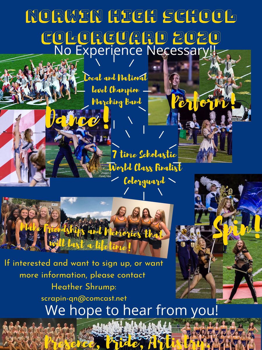 NorwinGuard's tweet photo. COME BE A PART OF IT!  We would love to have you become a part of our family 💙💛 https://t.co/xzb0DxVDCj