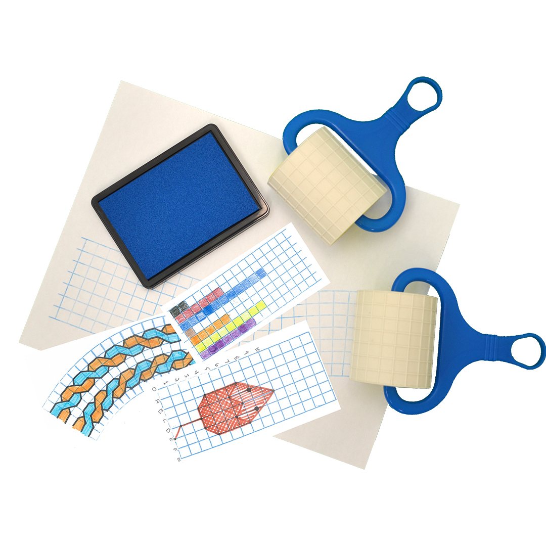 Make art with with the Jumbo Grid Roller Set!

Shop: ow.ly/8IAL50zHBjf

#smallbusiness #schoolfromhome #STEAMeducation #homeschool #preschoolcrafts #craftingwithkids #kidsathome #stayathome #schoolathome #elementaryart #kidsartsandcrafts