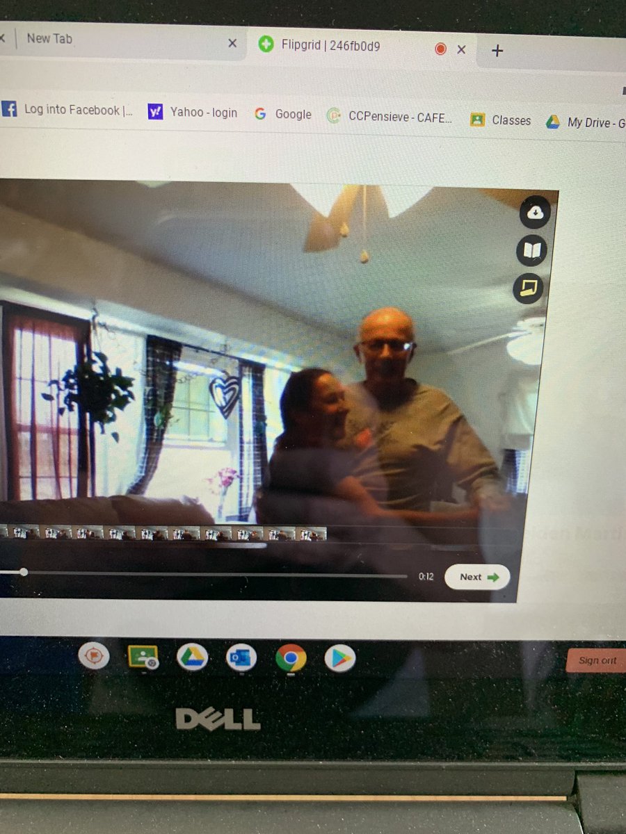 Runfreenow1's tweet photo. #Room31 Day 4 D for dancing. Dancing with Mr. Bill on Flip Grid. Had so much fun. Thank you Johnson Elementary. 💗 @JJESOwls https://t.co/ouLEH2yIWH