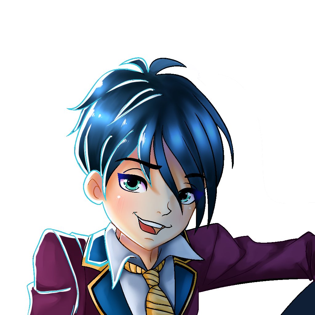 Yuunarichu's tweet photo. Out of boredom I colored my favorite ship because why not. #RegalAcademy #HawkSnowWhite #RoseCinderella #HawkxRose #Hase https://t.co/YZv0af7aSk