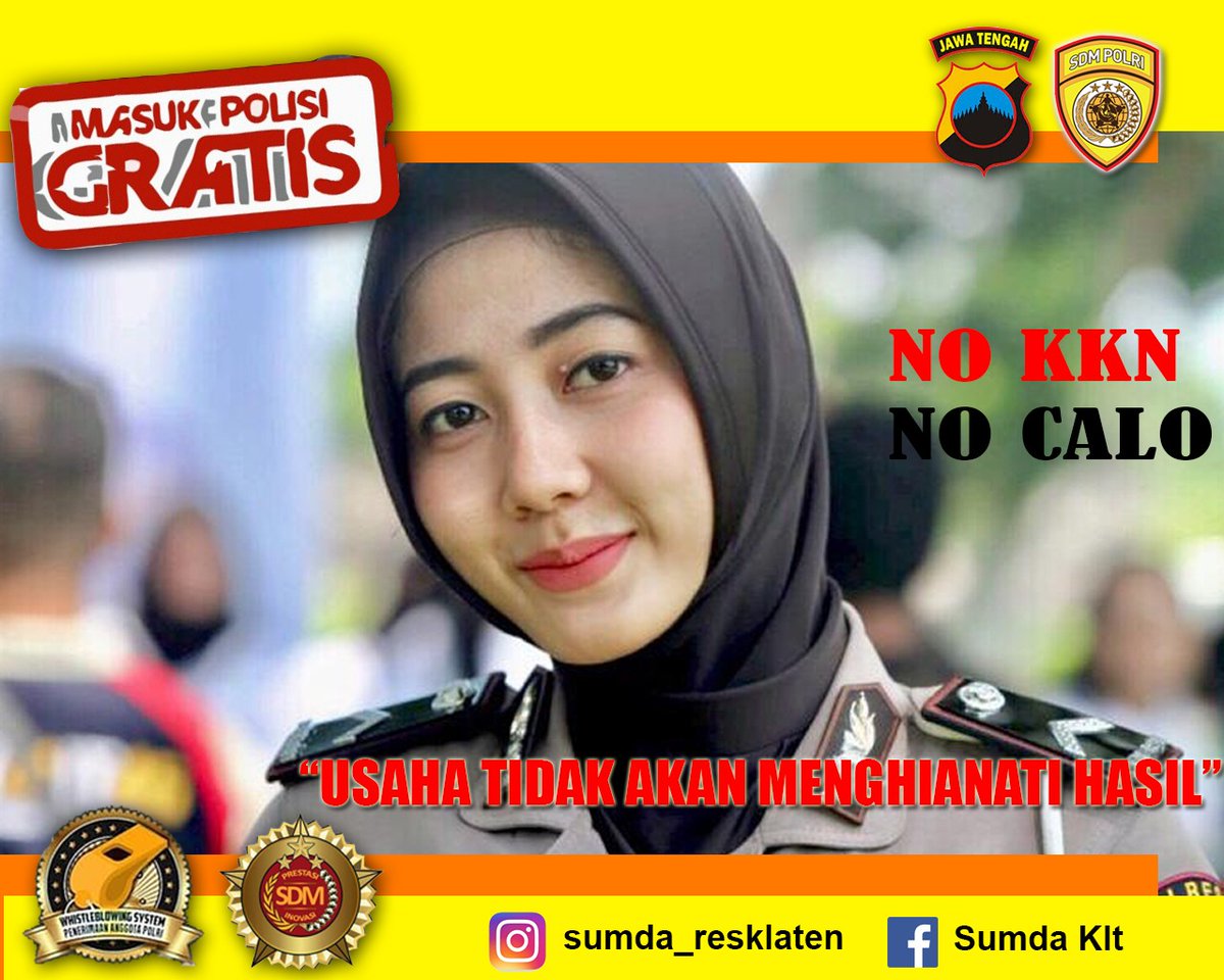 MariaIrawati17's tweet photo. #penerimaanpolri2020 https://t.co/73AQgdfSHk