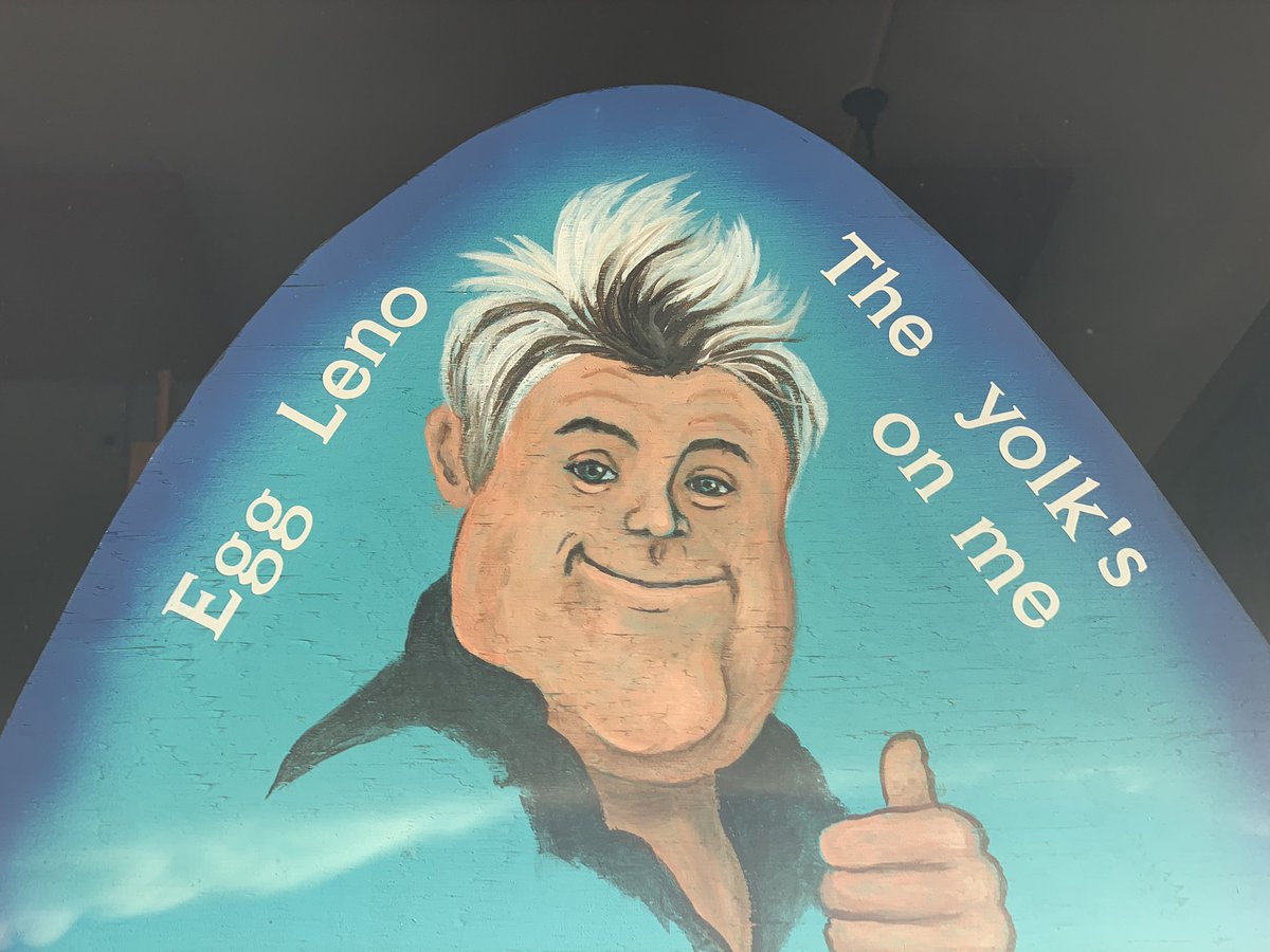 DrewOnTheAir's tweet photo. @jayleno Saw this on the street today. https://t.co/J24h6Zyam7