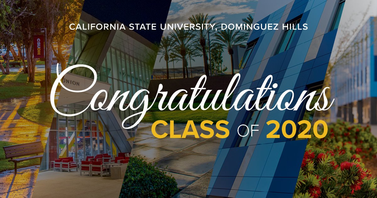 csudh_events's tweet photo. That's a wrap! Congratulations to the Class of 2020. If you missed any of our special video messages throughout the week you can find a full playlist on our DHtv YouTube channel.🎉🎓
https://t.co/9pkM9GGWTi
#CSUDHGRAD20 #TOROPRIDE2020 https://t.co/UZ9gNXrgy8