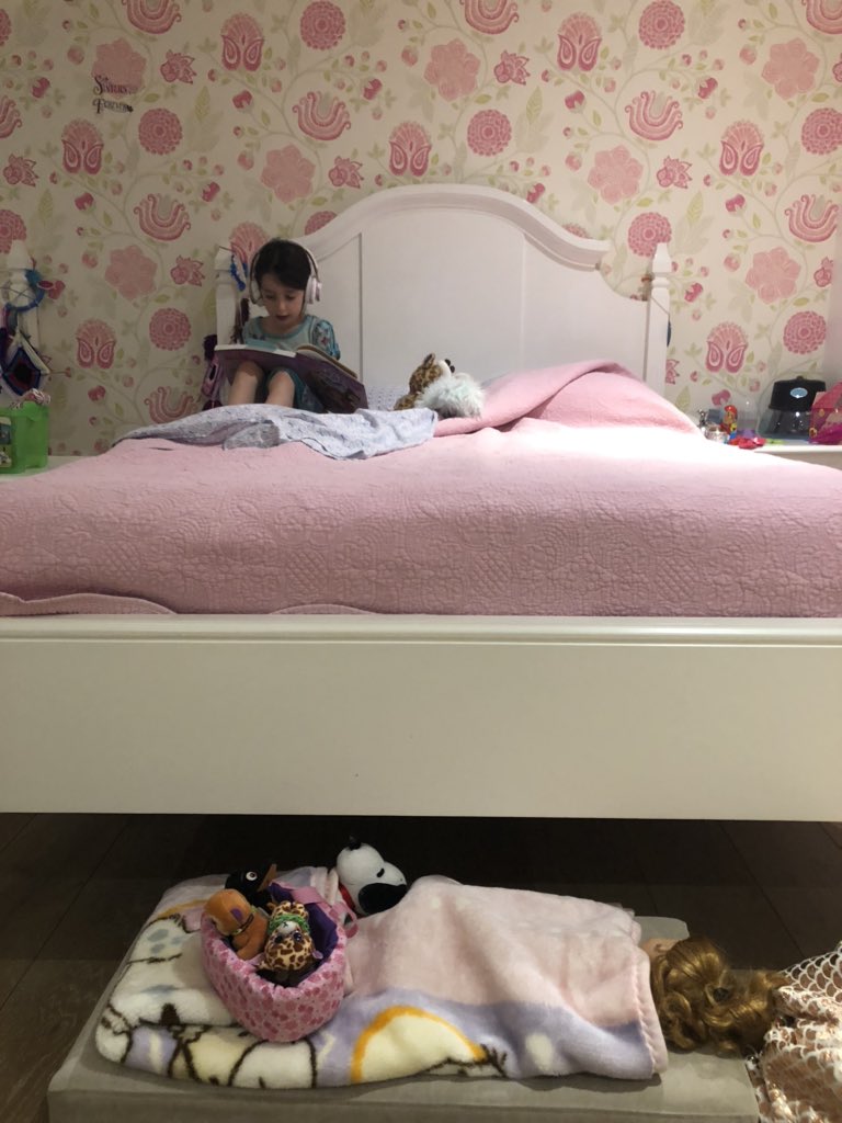 fanychurris's tweet photo. @johnkrasinski @sgn #allaboutmygirl #beakidagain #girlswillbegirls #love #myfamily #quarentine #thingstodo  so glad our tous are back to life! https://t.co/D73FkOWOs8