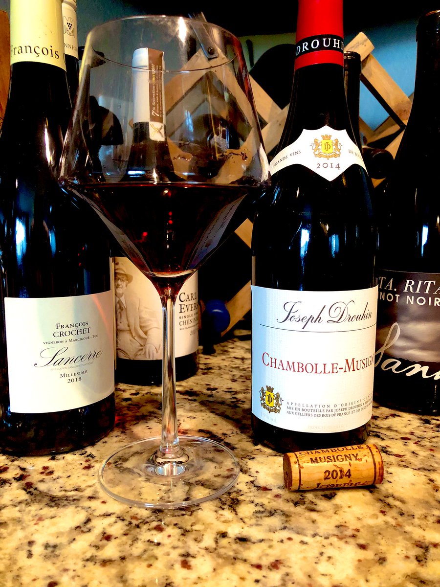 Friday night wine selection!  2014 #JosephDrouhin #ChambolleMusigny #Burgundy