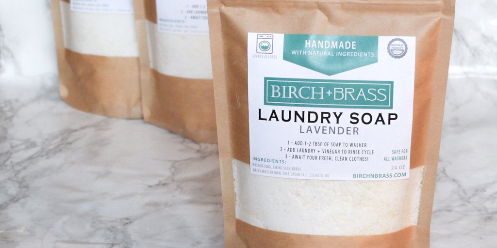 Now is THE time to do all the cleaning. Take a stroll through your home and keep your eyes peeled for things to pop in the wash like curtains, rugs, or mattress pads. 👀

Grab your natural Birch+Brass Laundry Soap and check off more spring cleaning. 👍

bit.ly/2OR6wcU