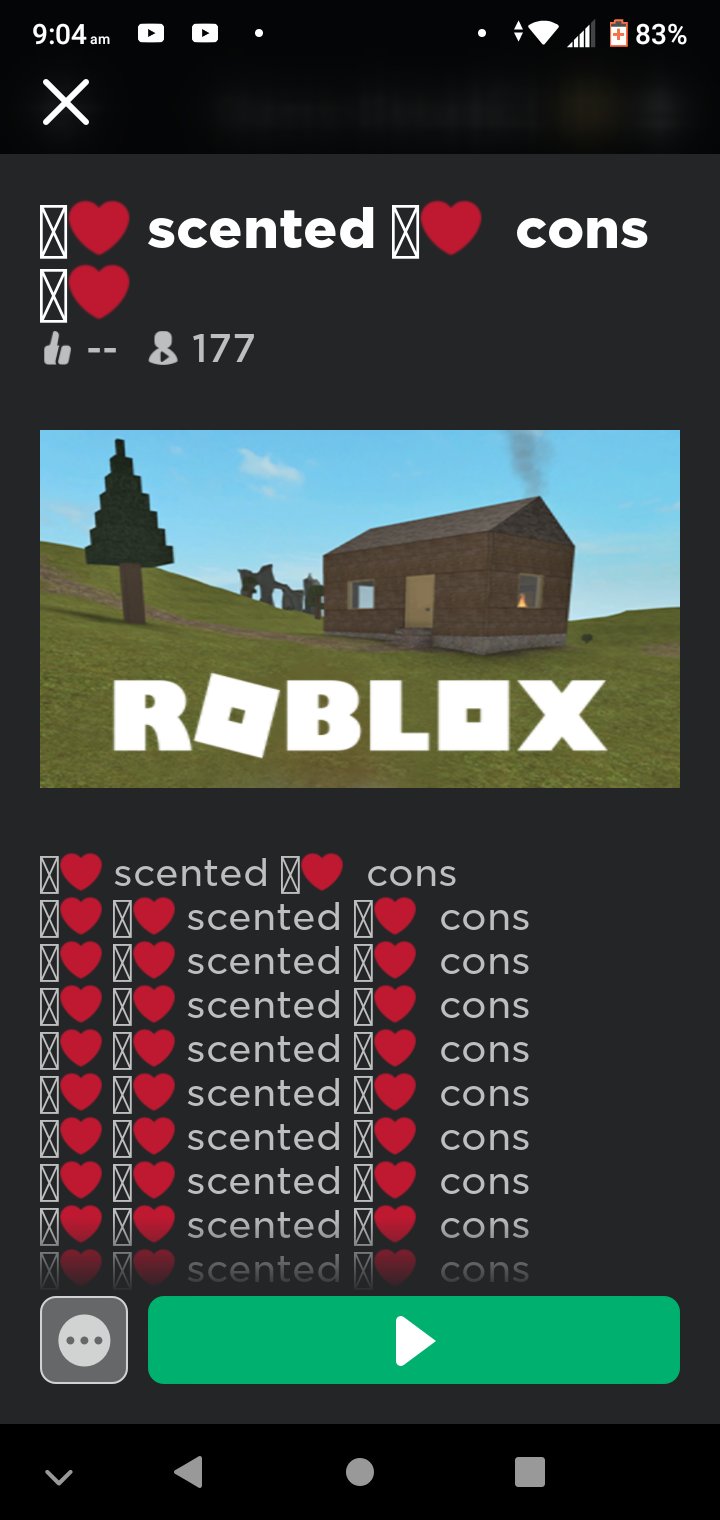 HOW TO FIND ROBLOX SCENTED CON GAMES 