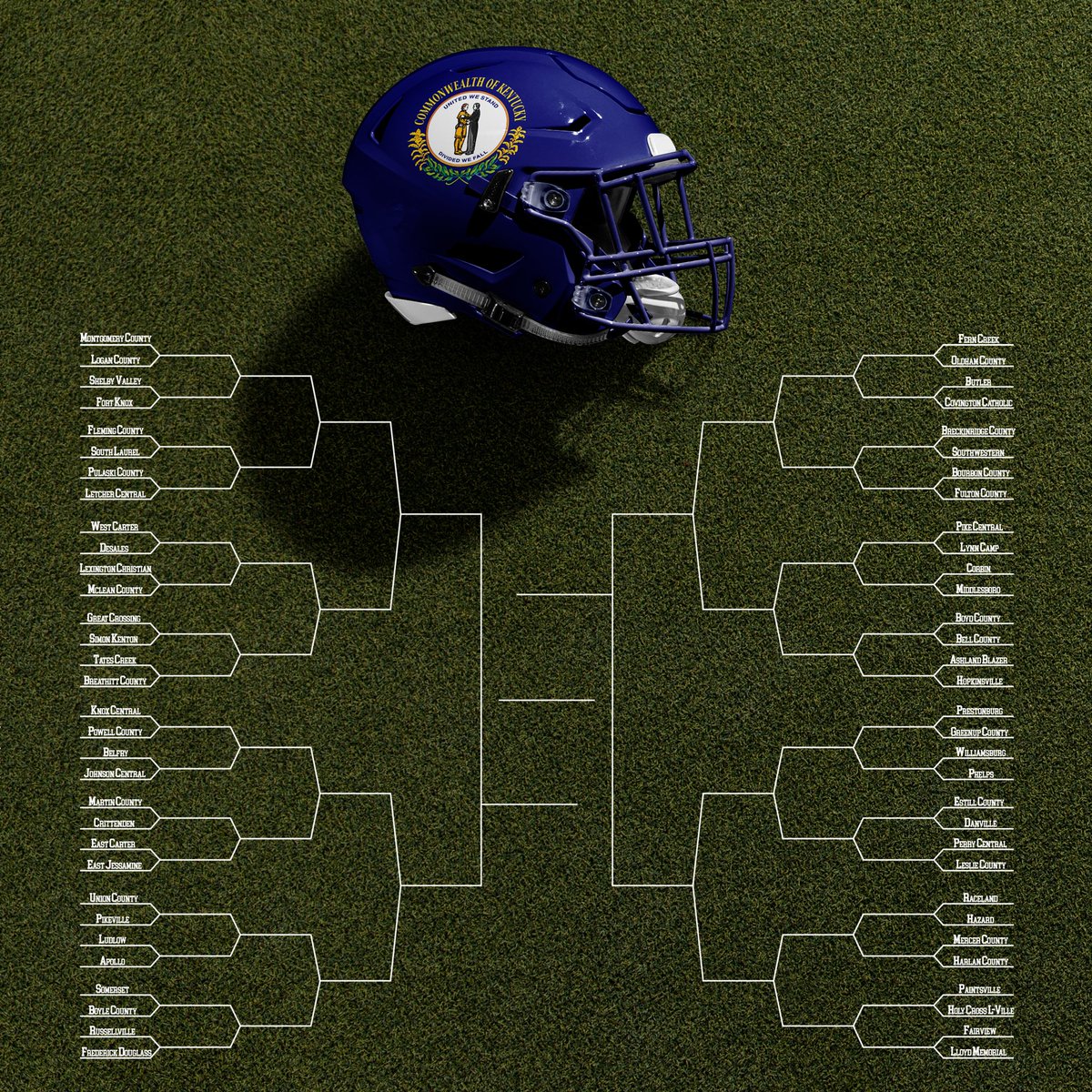CoachCollettLC's tweet image. 🚨 Kentucky High School Football Helmet Tournament 🚨
Announcing the finalized Bracket, all seeds were randomized. 
The first 16 matchups go live at 3pm tomorrow. 
Detailed view ➡️ challonge.com/kystatehshelme…

@SportsOT @KYHighFootball @hshelmettourney