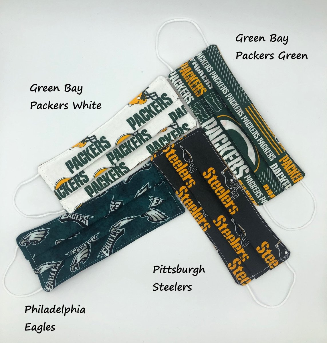 We have EAGLES and STEELERS fabric back!!!  Here is the link:  etsy.me/2z3vm4h #facemask #fabricmask #travelmask #triplelayermask #clothmask #mask #pittsburgh #philadelphia #eagles