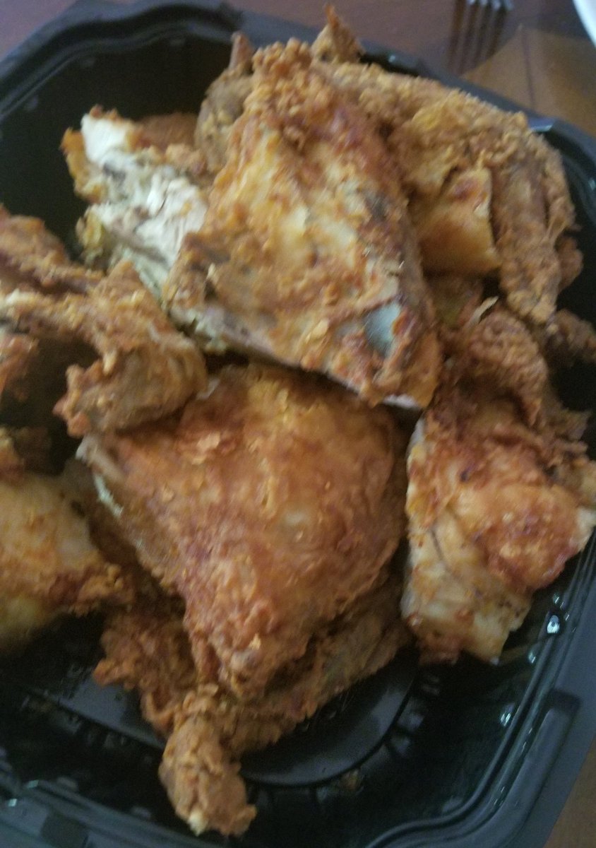 mikelsevere's tweet photo. Family meal #1 from Jack and Mary's, plus gizzards and onion rings. #TakeOutWeekend https://t.co/yrxfcIxOtl