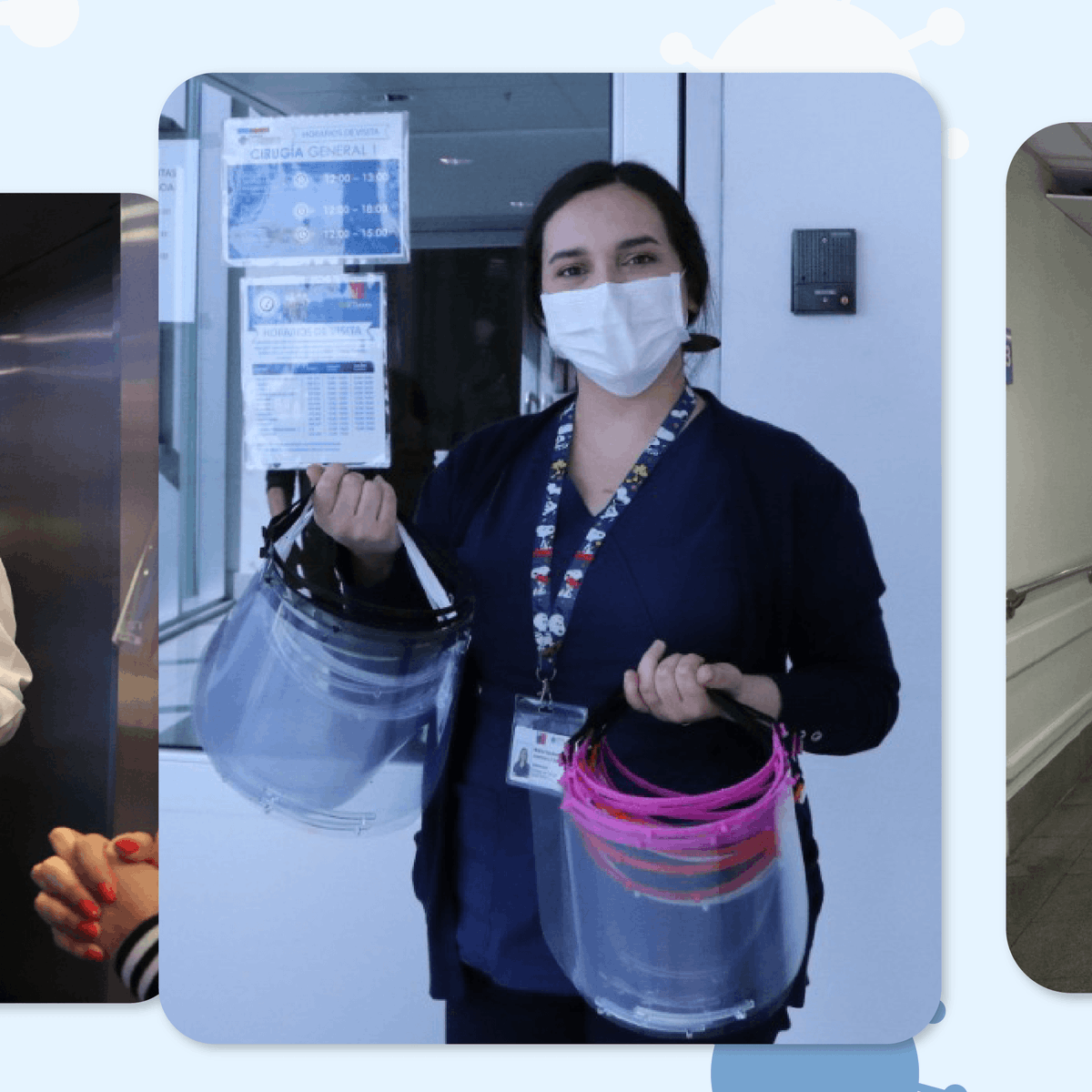 usantamaria's tweet photo. Hoy el @fablab_utfsm completó la entrega de más de 1500 escudos faciales para el Hospital El Camen de Maipú @HECMaipu 
-
Más información: https://t.co/HlsxdGGlrm https://t.co/CICp36nMB1