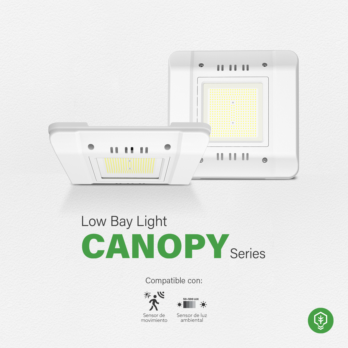 BesserLighting's tweet photo. Canopy Series de Besser Lighting está disponible en cuatro diferentes modelos y potencias, desde el modelo más pequeño, SO de 75W de potencia hasta el modelo más potente, el SHO que es capaz de emitir 22,500 lúmenes con una potencia de 150W  #BesserExperience #LED #Canopy #LED https://t.co/Oe1yWkQMX4
