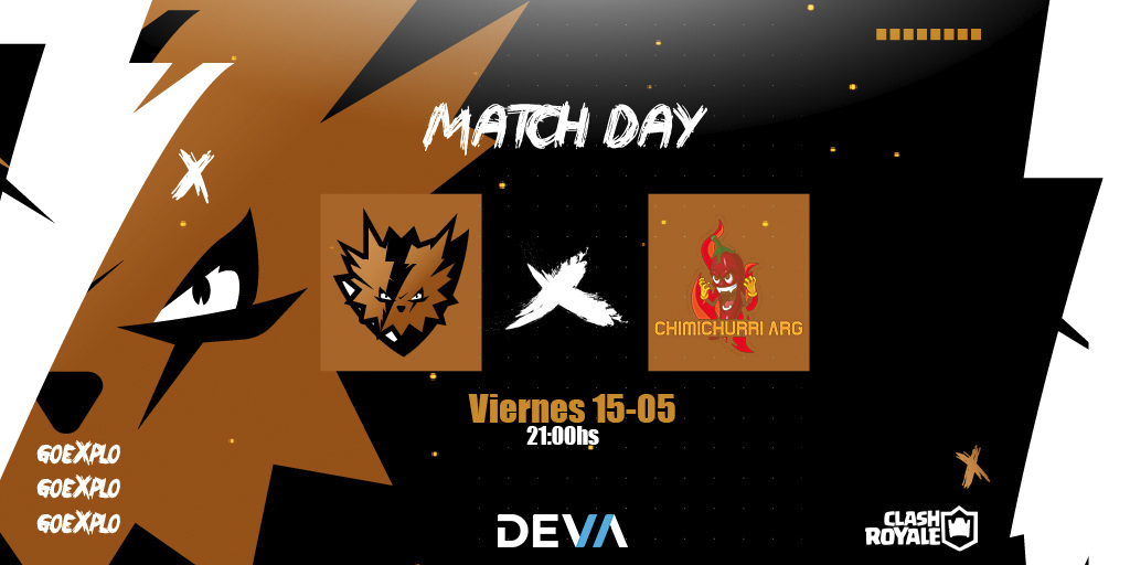 eXplodeGamingOK's tweet photo. #CR | 🏆 @Cup_legion
El chimichurri va muy bien como condimento, pero, ¿Como jugará al Clash Royale?
🆚 @ChimichurriArg
#GoeXplode🦔 https://t.co/YEeGmBlKvB