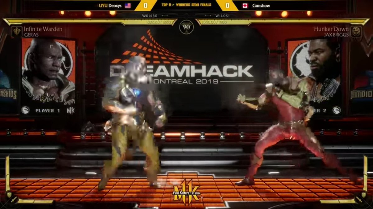 C4_Shaf's tweet photo. @shiburizu The Tournament stage was designed for it. And the same thing was made for all the tournaments being featured in the #MKProKompetition.
@viennality, @BigEgaming's ECT, @DreamHackFG, @CelticThrowdown
And to answer to @Psychoblue9, Capcom only did it for EVO and CapCup. https://t.co/0ICryRqDaW
