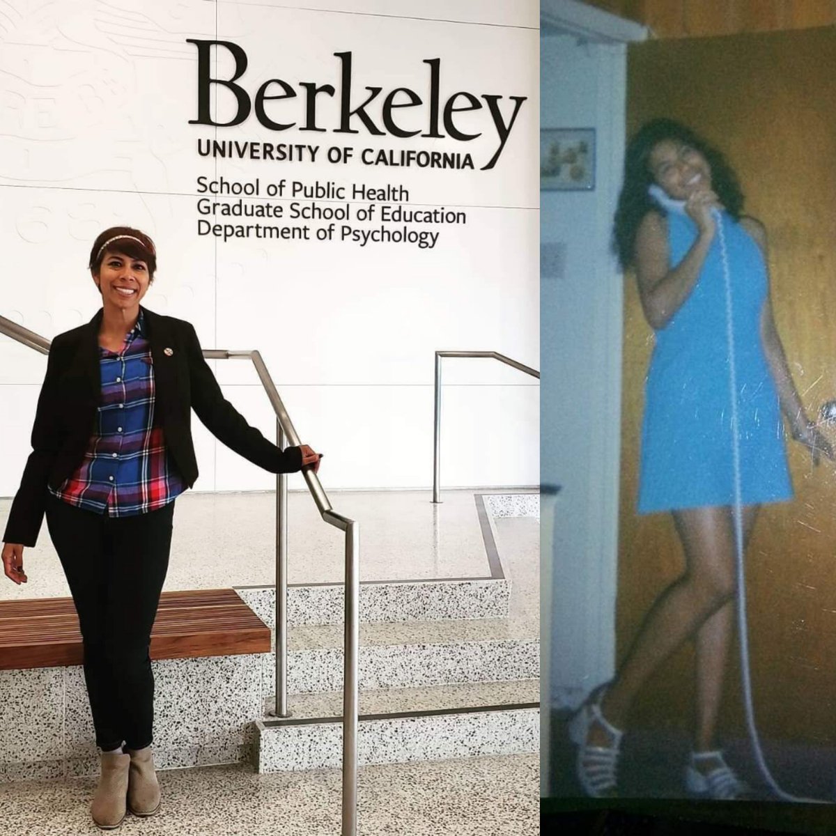 Right, you see an overprotective teen from #elpasotexas Left, you see a #PhD #stemmentor now @UCBerkeleySPH #mphgrad 
Thank you mentors, family and friends. I wouldn't be here without you. #publichealthchangemaker #ClassOf2020 #resilient #phdmph #mujercientifica #epidemiology