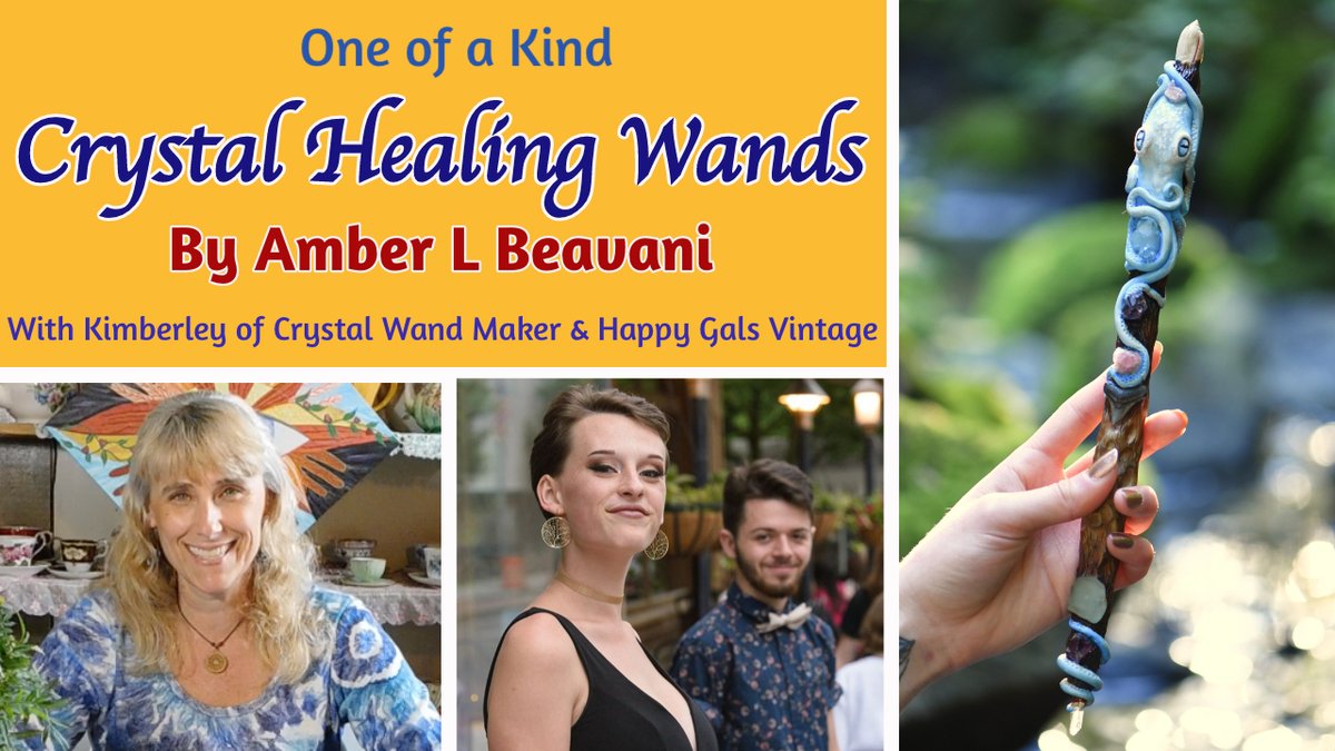 Check out our new video featuring amazing handmade crystal healing wands by fine artist Amber L. Beavani youtu.be/CTu9-H9u2MM
#crystalwands #wand #crystalhealingwand #crystals #crystalhealing #crystalgifts #HarryPotterWand #magicwands