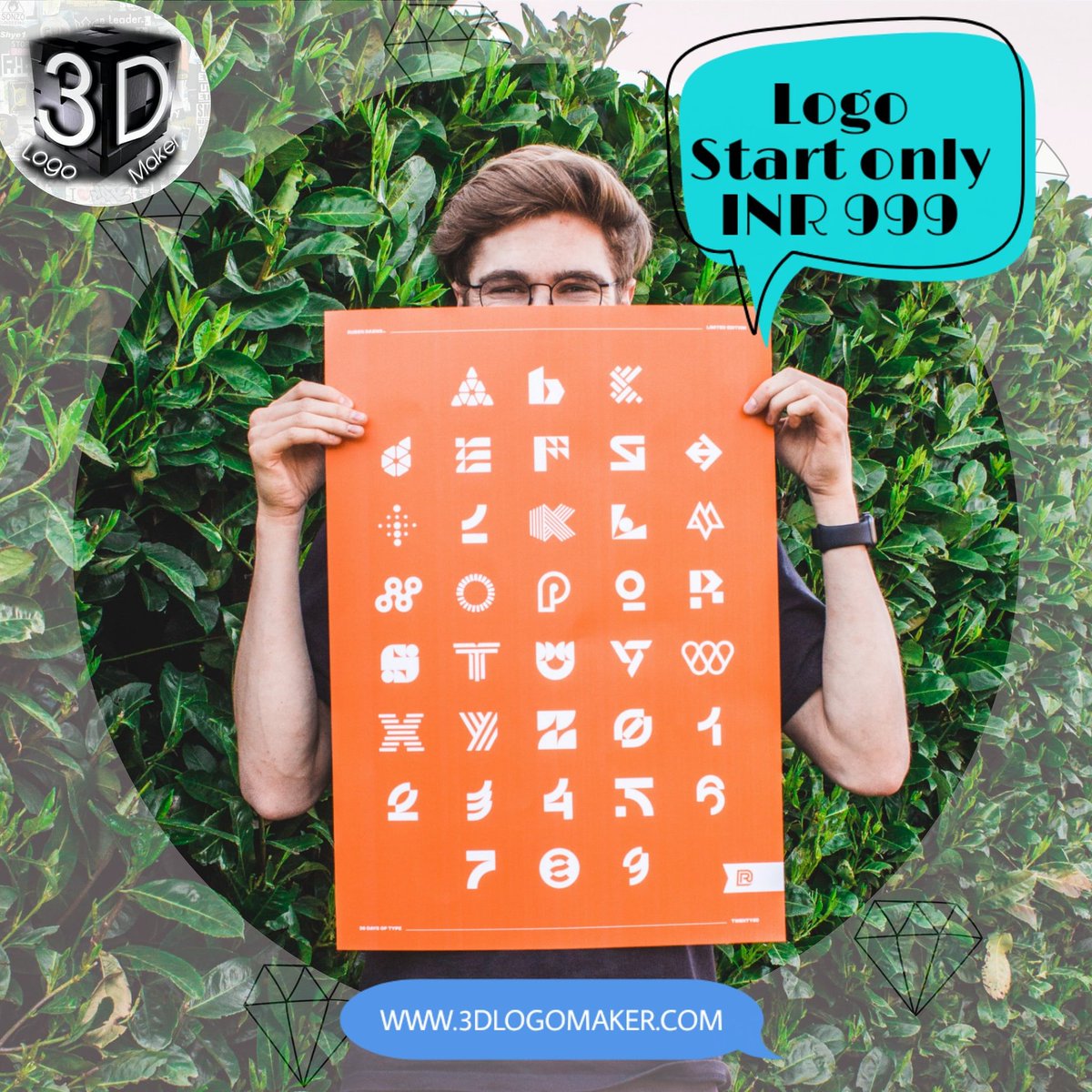3DLogoMaker's tweet photo. Logo Design Just Started with INR 999
Hurry Up, Visit Now & Book your Order:
https://t.co/0tSQShrw7n
#3DLogoMaker #businessowner #Businessman #logohelp #logodesign #photography #brand #Startups #localbusiness #logoforbusiness #logoforsale #clothing #shoes #smallbusinessowner https://t.co/5pRZWiRZ7s