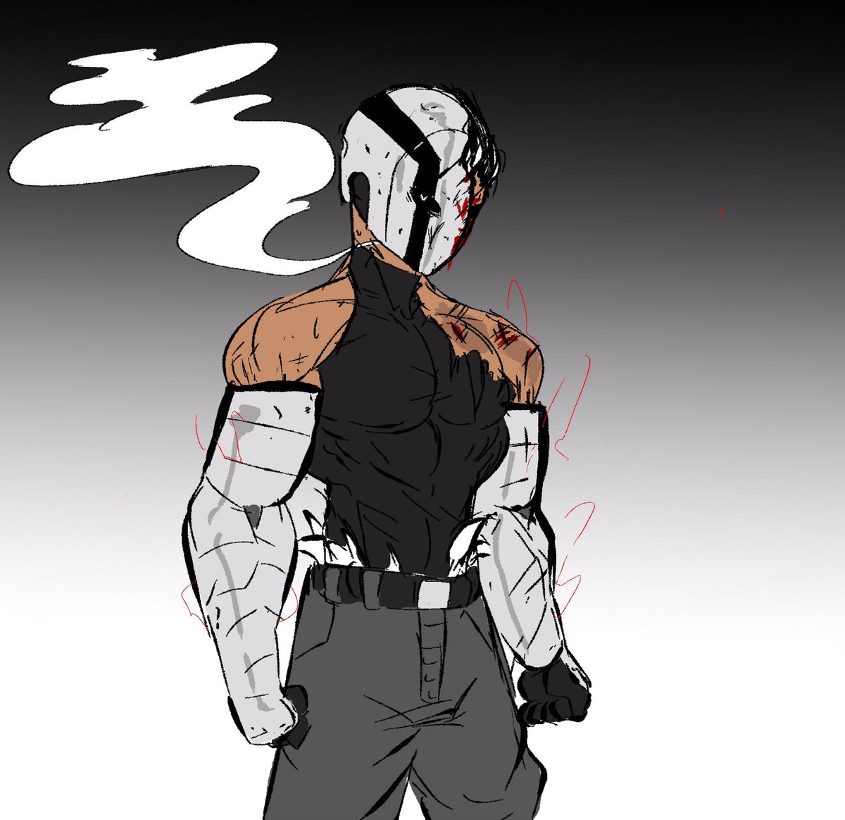 CandleWalker's tweet image. Battle Damage.;—