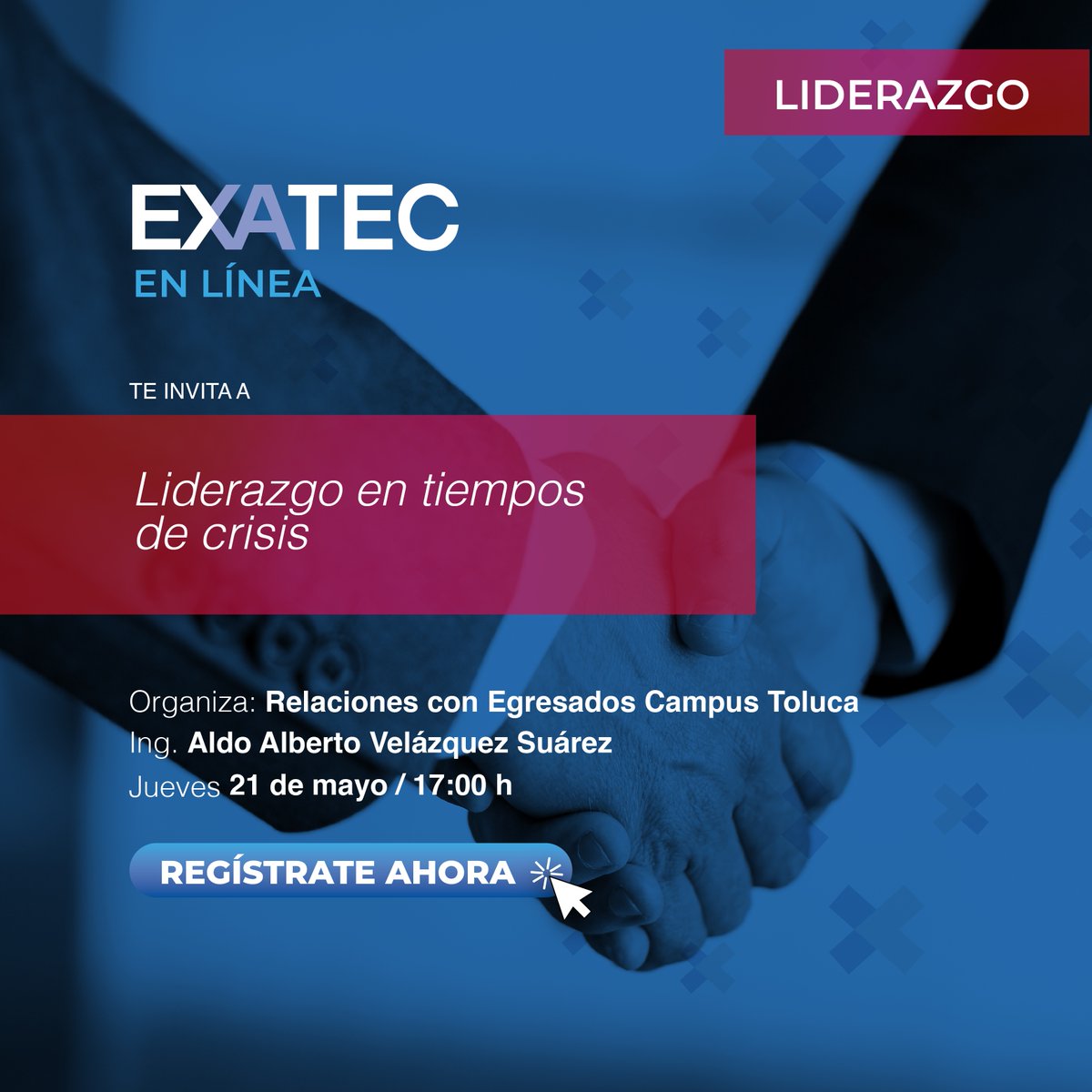 Charlas EXATEC con Aldo Velazquez - Director Comercial de Viñas Concha y Toro. Próximo jueves 21 de mayo 17:00 hrs. registro en bit.ly/charlasexateca…