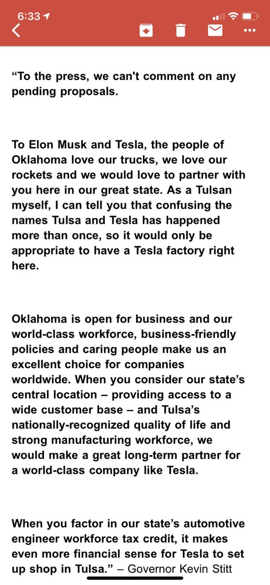 briOKC's tweet image. The governor of Oklahoma striking a thirsty tone.