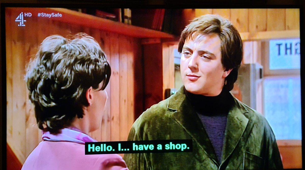 emmajg's tweet photo. Oh and @serafinowicz #shippingforcast #blackbooks https://t.co/no6xIkApkx